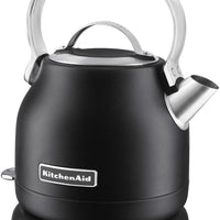 KitchenAid - 1.25 L Black Matte Steel Electric Kettle - KEK1222BM