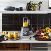 KitchenAid - 1.4 L K150 Charcoal Grey 3 Speed Ice Crushing Blender with 2 Personal Blender Jars - KSB1332DG