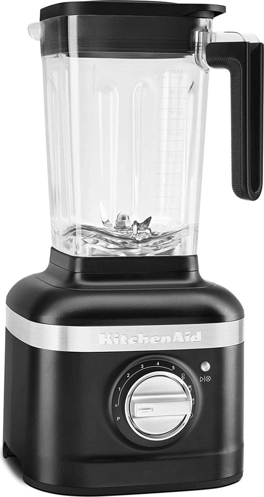 KitchenAid - 1.6 L K400 Matte Black Variable Speed Blender (56oz) - KSB4027BM