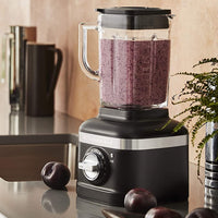 KitchenAid - 1.6 L K400 Matte Black Variable Speed Blender (56oz) - KSB4027BM