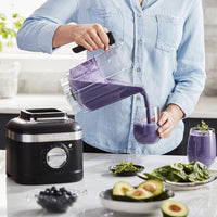KitchenAid - 1.6 L K400 Matte Black Variable Speed Blender (56oz) - KSB4027BM