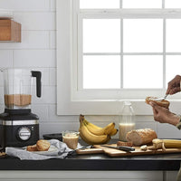 KitchenAid - 1.6 L K400 Matte Black Variable Speed Blender (56oz) - KSB4027BM