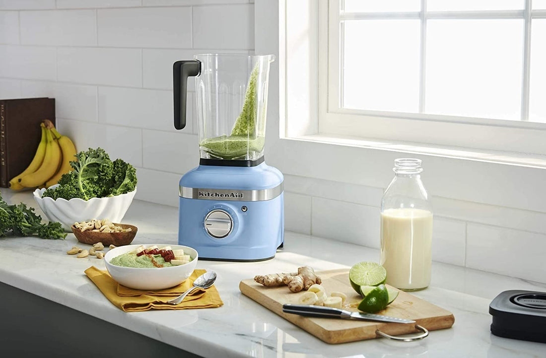 KitchenAid - 1.6 L K400 Velvet Blue Variable Speed Blender (56oz) - KSB4027VB