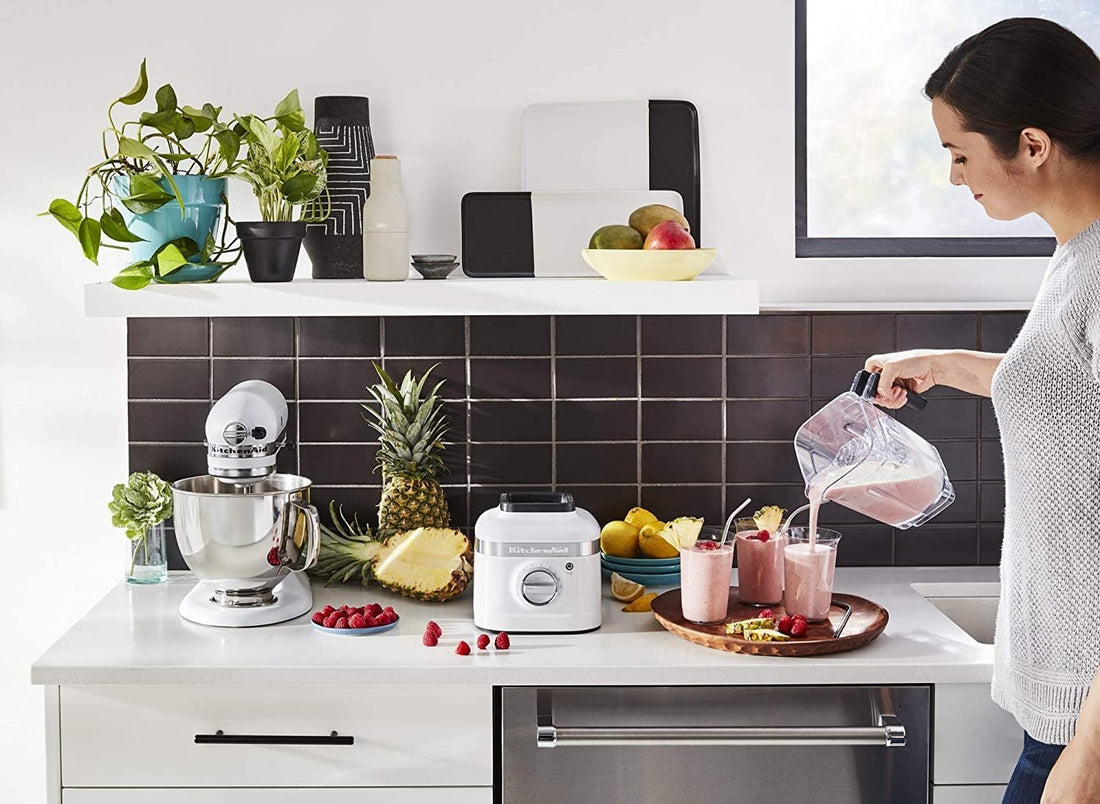KitchenAid - 1.6 L K400 White Variable Speed Blender (56oz) - KSB4027WH