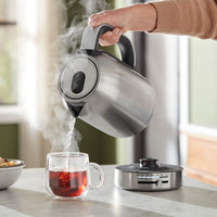 KitchenAid - 1.7 L Brushed Stainless Steel Electric Kettle - KEK1701SX
