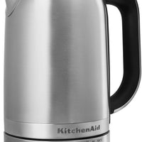KitchenAid - 1.7 L Brushed Stainless Steel Electric Kettle - KEK1701SX