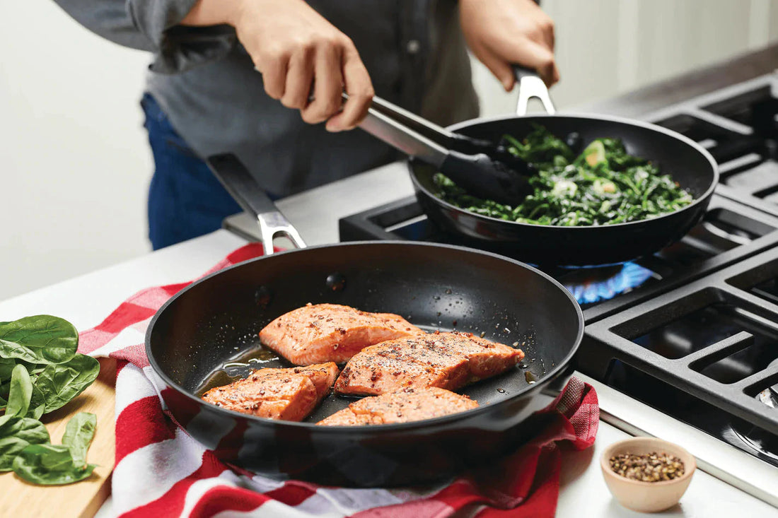 KitchenAid - 2 PC Hard Anodized Nonstick Frying Pan Set - 84803-TF05 - DISCONTINUED