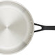 KitchenAid - 2 Pack, 5-Ply Clad Polished Stainless Steel Fry Pan Set - 30051