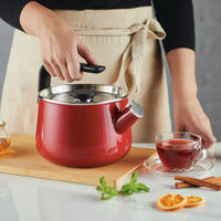 KitchenAid - 2 QT EOS Red Enamel-On-Steel Kettle - 48749-S - DISCONTINUED