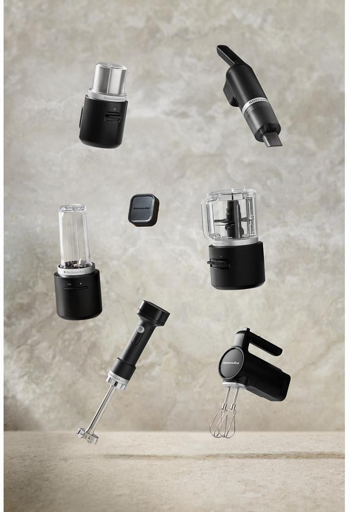 KitchenAid - 2 Speed Black Matte Cordless Personal Blender - Battery Included - KSBR256BM - DISCONTINUED