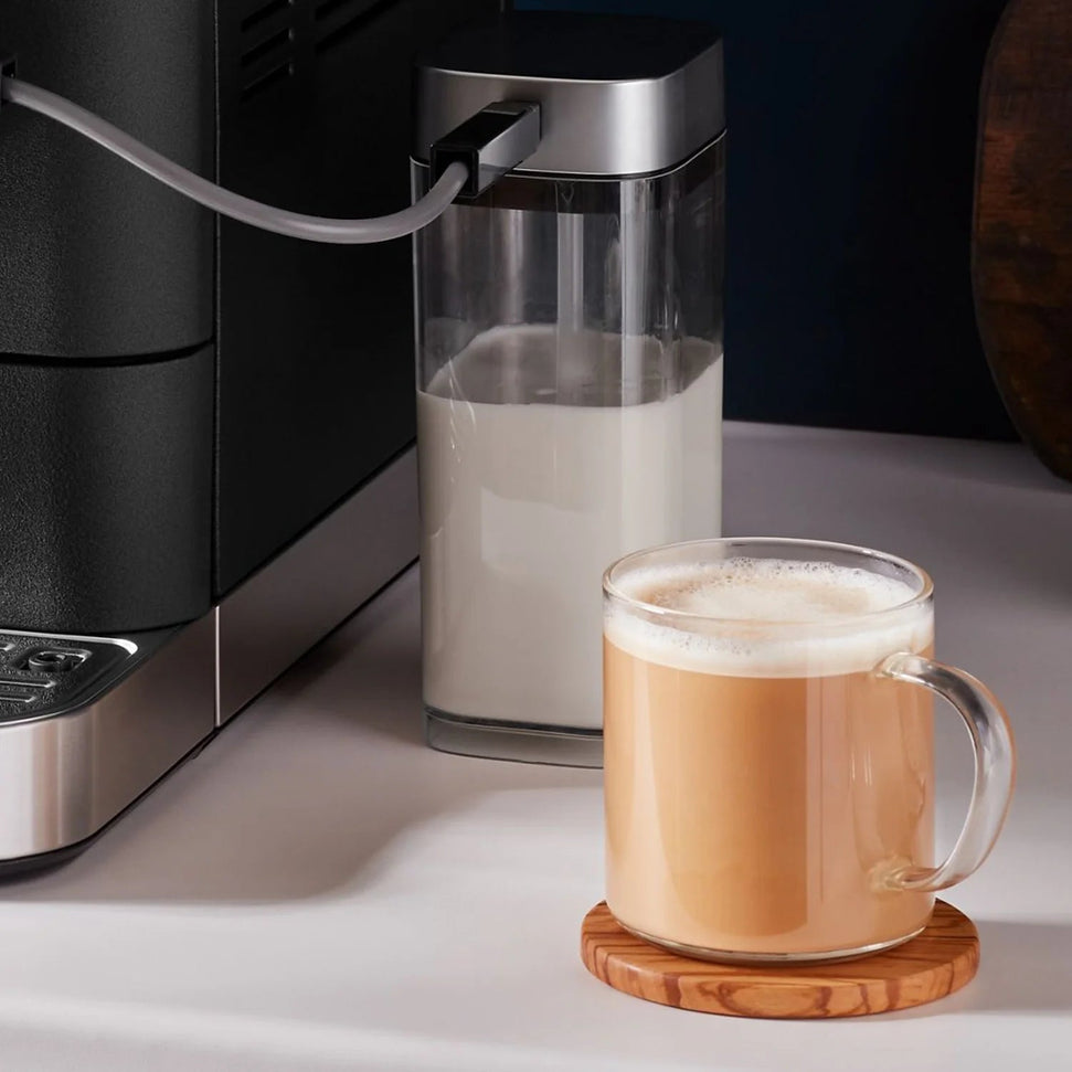 KitchenAid - 26.7 Oz Milk Container with Hose and Lid for KitchenAid Fully Automatic Espresso Machines - KF6, KF7, KF8 Espresso - KESMC