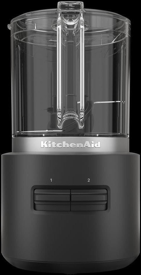 KitchenAid - 3 Speed Black Matte Cordless Hand Blender - Battery Included - KHBRV71BM