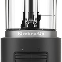 KitchenAid - 3 Speed Black Matte Cordless Hand Blender - Battery Included - KHBRV71BM