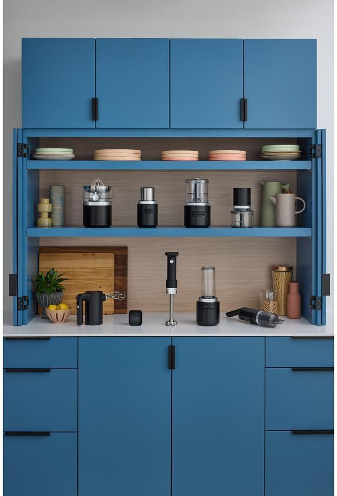 KitchenAid - 3 Speed Black Matte Cordless Hand Blender - Battery Sold Separately - KHBRV00BM