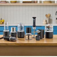 KitchenAid - 3 Speed Black Matte Cordless Hand Blender - Battery Sold Separately - KHBRV00BM