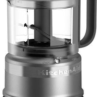 KitchenAid - 3.5 Cup Contour Silver Mini Food Chopper - KFC3516CU