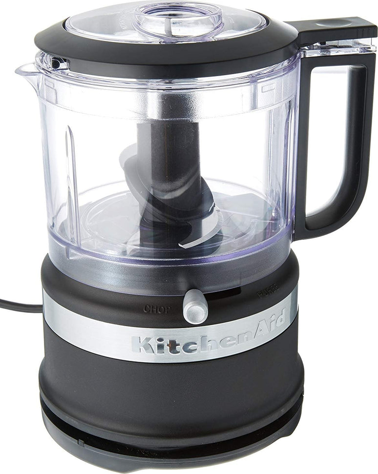 KitchenAid - 3.5 Cup Matte Black Mini Food Chopper - KFC3516BM