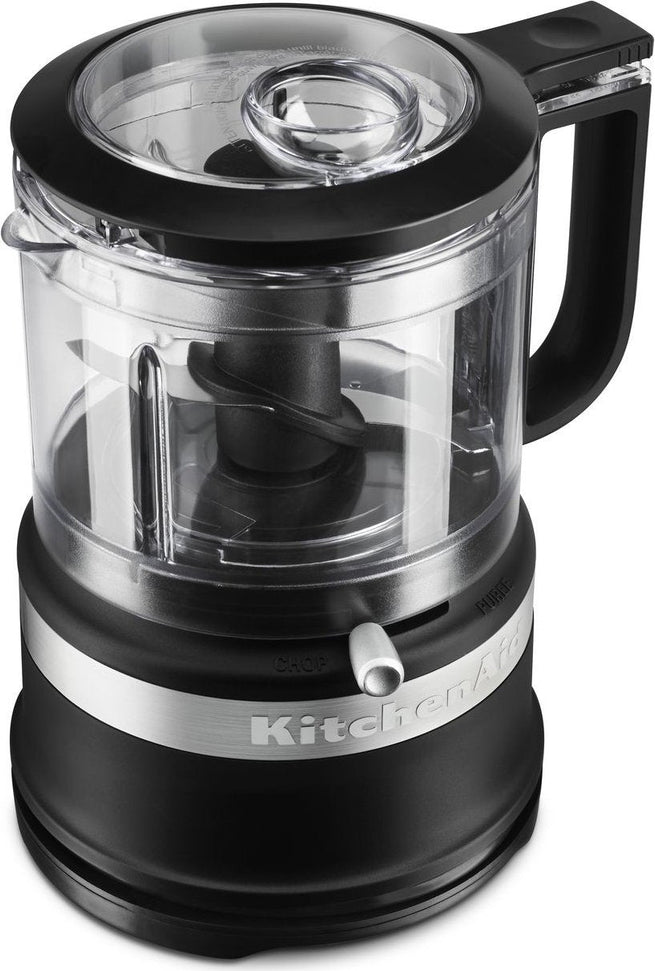 KitchenAid - 3.5 Cup Matte Black Mini Food Chopper - KFC3516BM