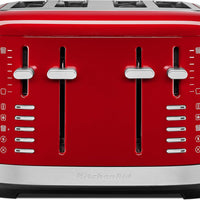 KitchenAid - 4 Slice Empire Red Toaster - KMT4109ER