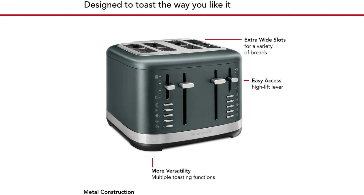 KitchenAid - 4 Slice Juniper Toaster - KMT4109JP