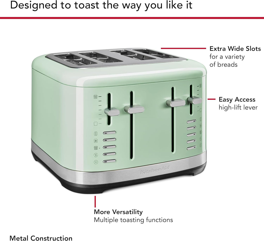 KitchenAid - 4 Slice Pistachio Toaster - KMT4109PT