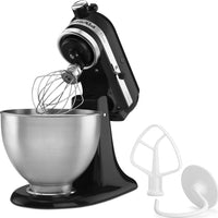 KitchenAid - 4.5 QT Classic Series Onyx Black Tilt-Head Stand Mixer - K45SSOB