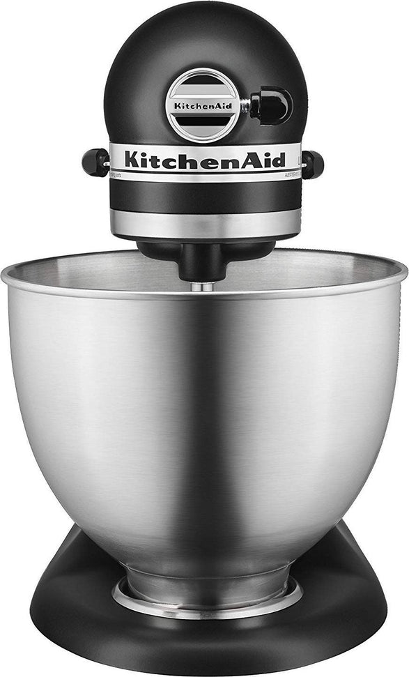 KitchenAid - 4.5 QT Ultra Power Plus Black Matte Tilt-Head Stand Mixer - KSM96BM