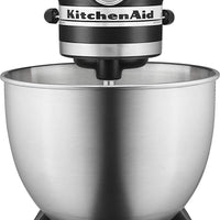 KitchenAid - 4.5 QT Ultra Power Plus Black Matte Tilt-Head Stand Mixer - KSM96BM