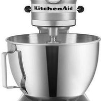 KitchenAid - 4.5 QT Ultra Power Plus Contour Silver Tilt-Head Stand Mixer - KSM96CU