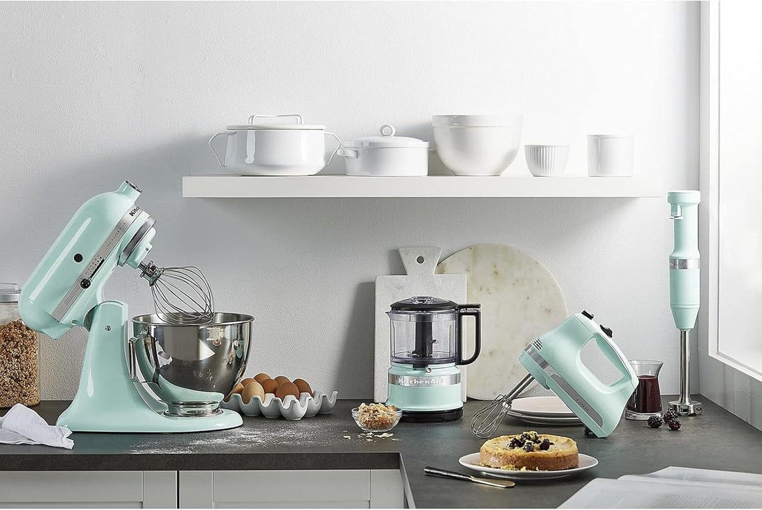 KitchenAid - 4.5 QT Ultra Power Plus Ice Tilt-Head Stand Mixer - KSM96IC