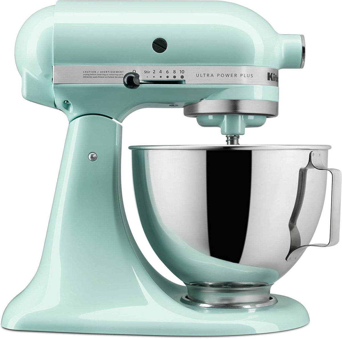 KitchenAid - 4.5 QT Ultra Power Plus Ice Tilt-Head Stand Mixer - KSM96IC - DISCONTINUED