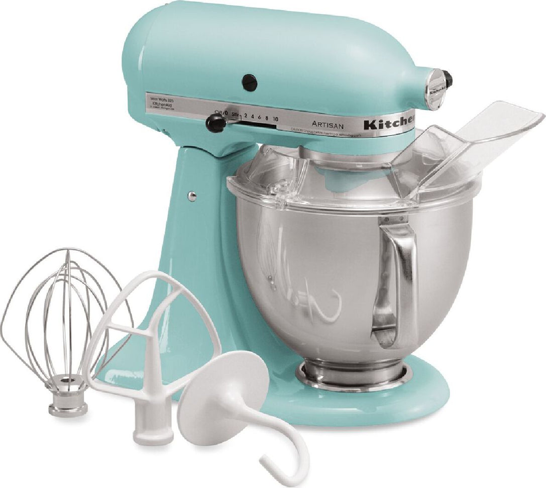 KitchenAid - 5 QT Artisan Aqua Sky Tilt-Head Stand Mixer - KSM150PSAQ
