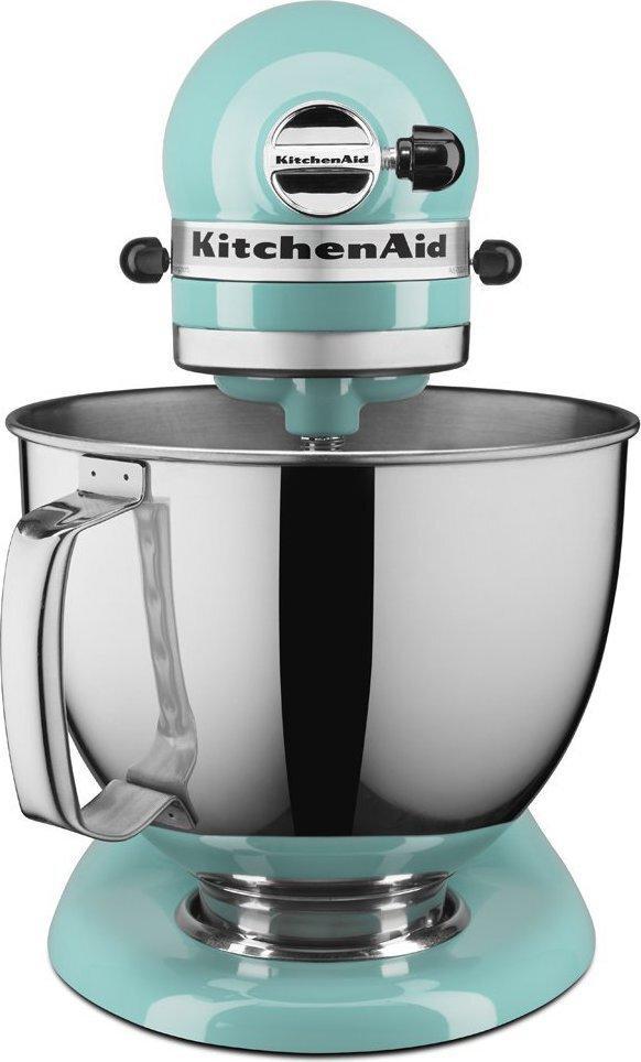KitchenAid - 5 QT Artisan Aqua Sky Tilt-Head Stand Mixer - KSM150PSAQ