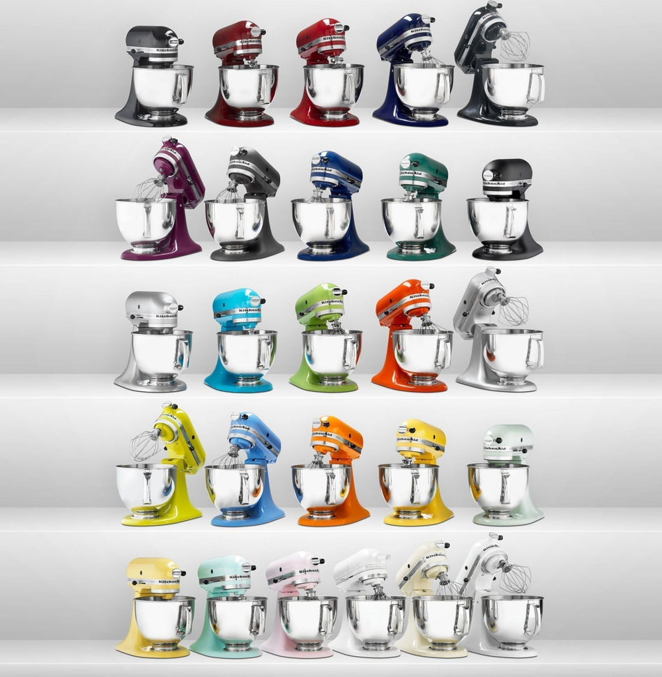 KitchenAid - 5 QT Artisan Empire Red Tilt-Head Stand Mixer - KSM150PSER