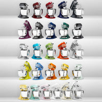 KitchenAid - 5 QT Artisan Empire Red Tilt-Head Stand Mixer - KSM150PSER