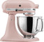 KitchenAid - 5 QT Artisan Feather Pink Tilt-Head Stand Mixer  - KSM150PSFT