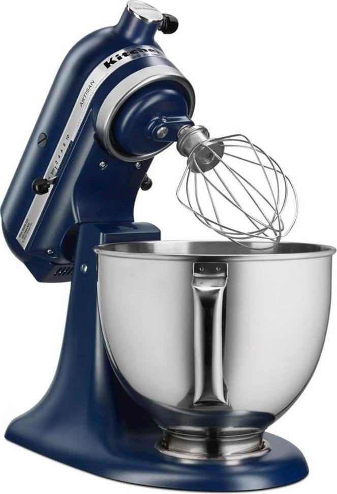 KitchenAid - 5 QT Artisan Ink Blue Tilt-Head Stand Mixer - KSM150PSIB
