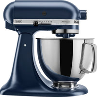 KitchenAid - 5 QT Artisan Ink Blue Tilt-Head Stand Mixer - KSM150PSIB