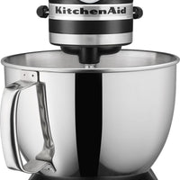 KitchenAid - 5 QT Artisan Matte Black Tilt-Head Stand Mixer - KSM150PSBM