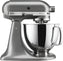 KitchenAid - 5 QT Artisan Medallion Silver Tilt-Head Stand Mixer  - KSM150PSMS