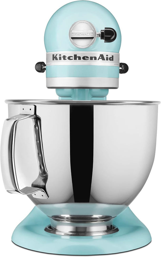 KitchenAid - 5 QT Artisan Mineral Water Blue Tilt-Head Stand Mixer - KSM150PSMI