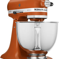 KitchenAid - 5 QT Artisan Scorched Orange Tilt-Head Stand Mixer - KSM150PSSC