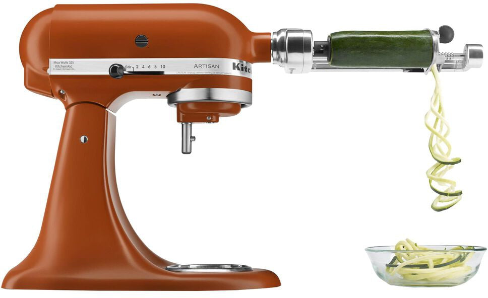 KitchenAid - 5 QT Artisan Scorched Orange Tilt-Head Stand Mixer - KSM150PSSC