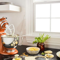 KitchenAid - 5 QT Artisan Scorched Orange Tilt-Head Stand Mixer - KSM150PSSC