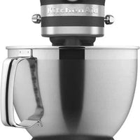 KitchenAid - 5 QT Black Artisan Tilt-Head Stand Mixer with Premium Accessory Pack Imperial - KSM195PSBK - DISCONTINUED