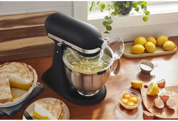 KitchenAid - 5 QT Black Artisan Tilt-Head Stand Mixer with Premium Accessory Pack Imperial - KSM195PSBK - DISCONTINUED