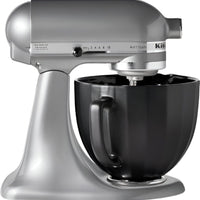 KitchenAid - 5 QT Black Shell Ceramic Bowl with Handle for Tilt Head Mixers - KSM2CB5PBS