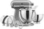 KitchenAid - 5 QT Contour Silver Artisan Tilt-Head Stand Mixer with Premium Accessory Pack - KSM195PSCU - DISCONTINUED