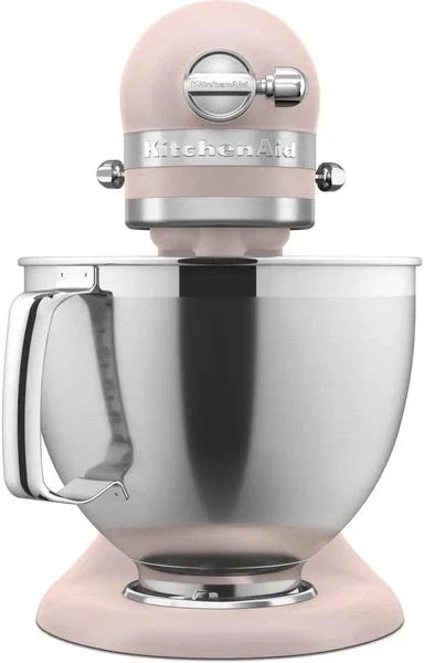 KitchenAid - 5 QT Feather Pink Artisan Tilt-Head Stand Mixer with Premium Accessory Pack - KSM195PSFT - DISCONTINUED