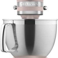 KitchenAid - 5 QT Feather Pink Artisan Tilt-Head Stand Mixer with Premium Accessory Pack - KSM195PSFT - DISCONTINUED